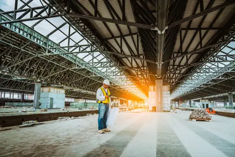 Rail Person On Platform